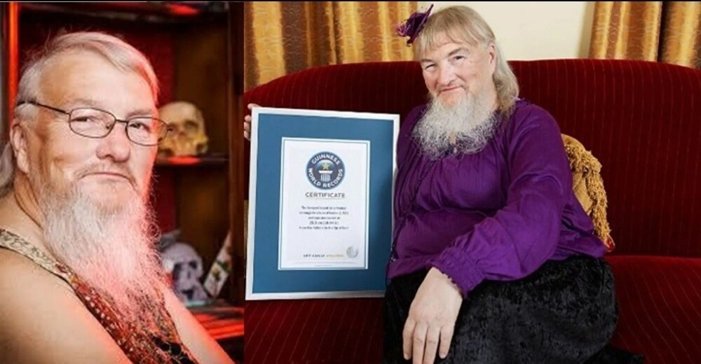 Американка стала обладательницей самой длинной бороды в мире среди женщин