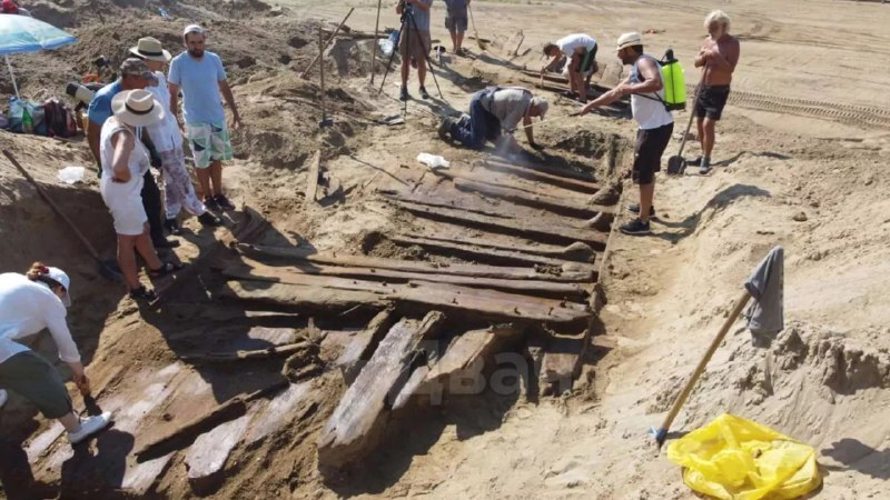 Шахтёры из Сербии нашли древнеримский корабль