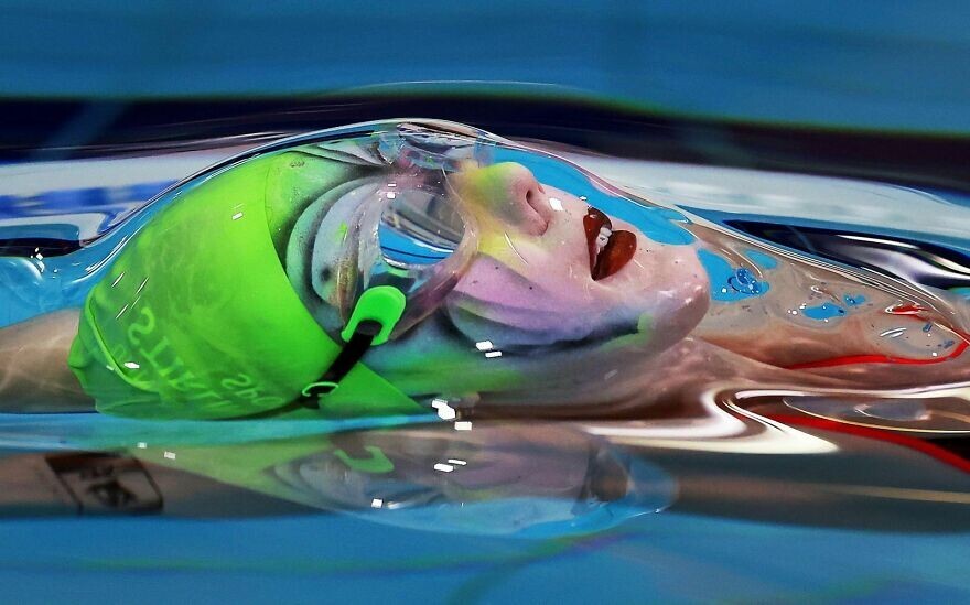 26. Серебро в категории "Водные виды спорта": "Кэтлин Доусон", фотограф Иэн Макникол