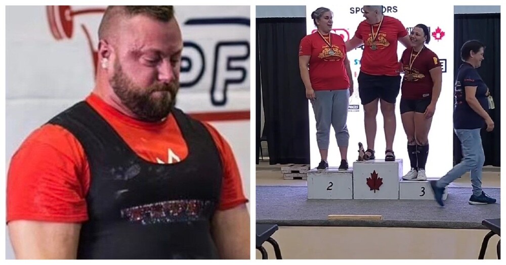 В Канаде новая суперзвезда женского пауэрлифтинга - она суммарно подняла 597,5 килограмм и установила национальный рекорд. Но есть нюанс