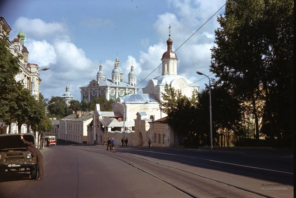 Смоленск, Большая Советская улица, ориентировочно 1984 год.