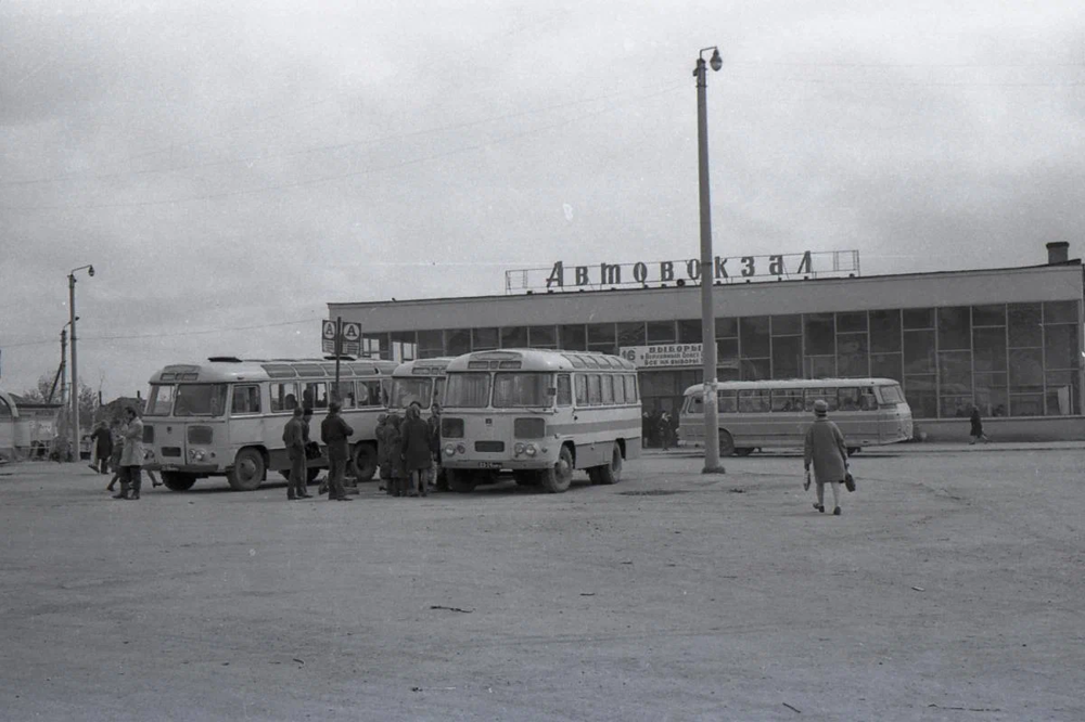 Ливны Орловской области, автовокзал.