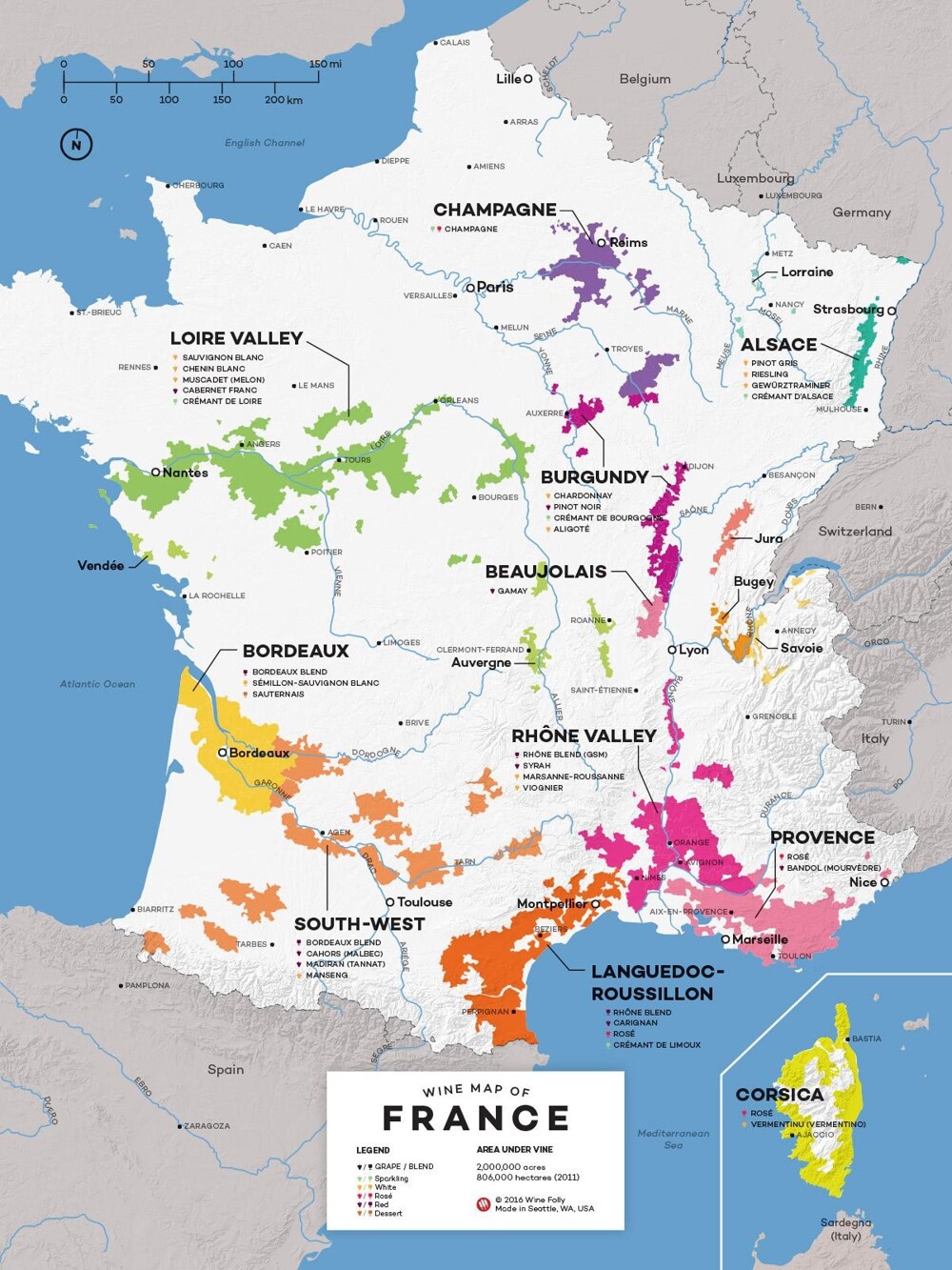 25. Винная карта Франции