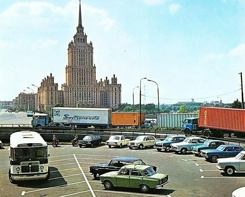  Гостиница Украина, 1972 год, Москва, СССР