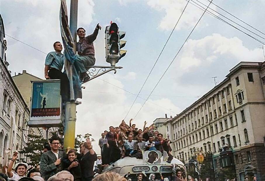 Фестиваль молодёжи и студентов в Москве, август 1957 года