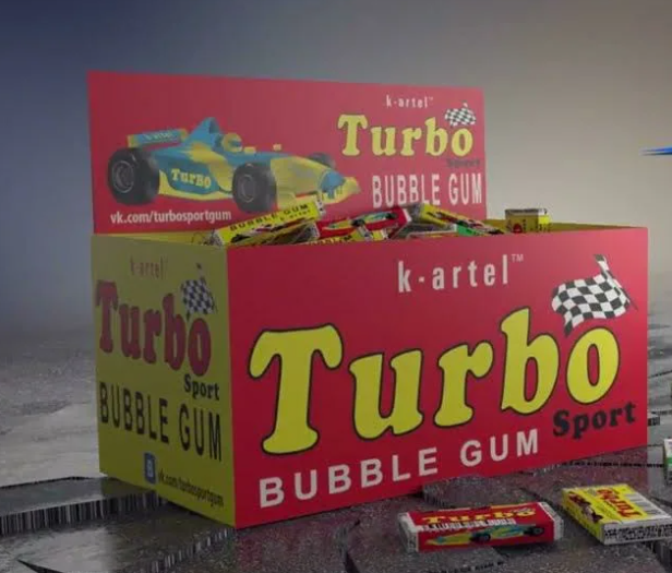 "Turbo" - культовая жевательная резинка нашего детства, которую все обожали