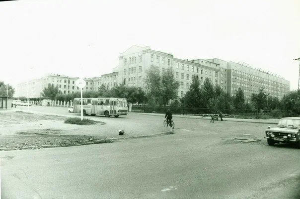 Оренбург, областная больница, 1980-е годы.