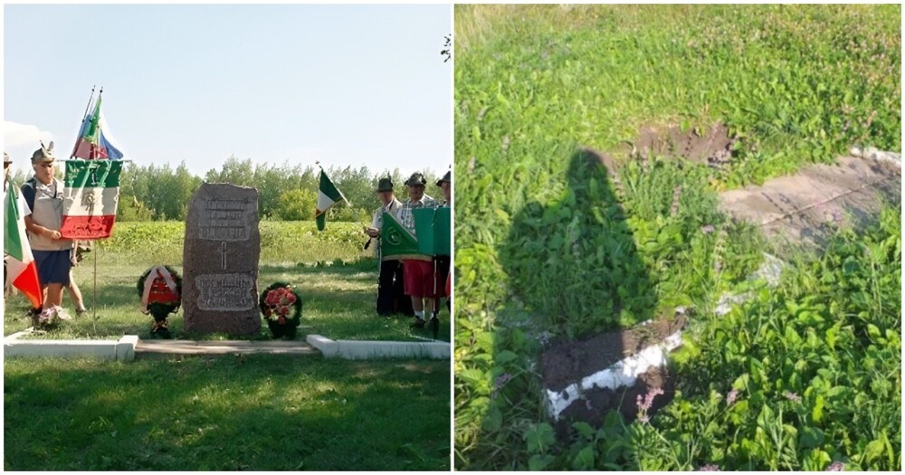 В Белгородской области украли памятник, обрадовались все жители, но в полицию все же обратились