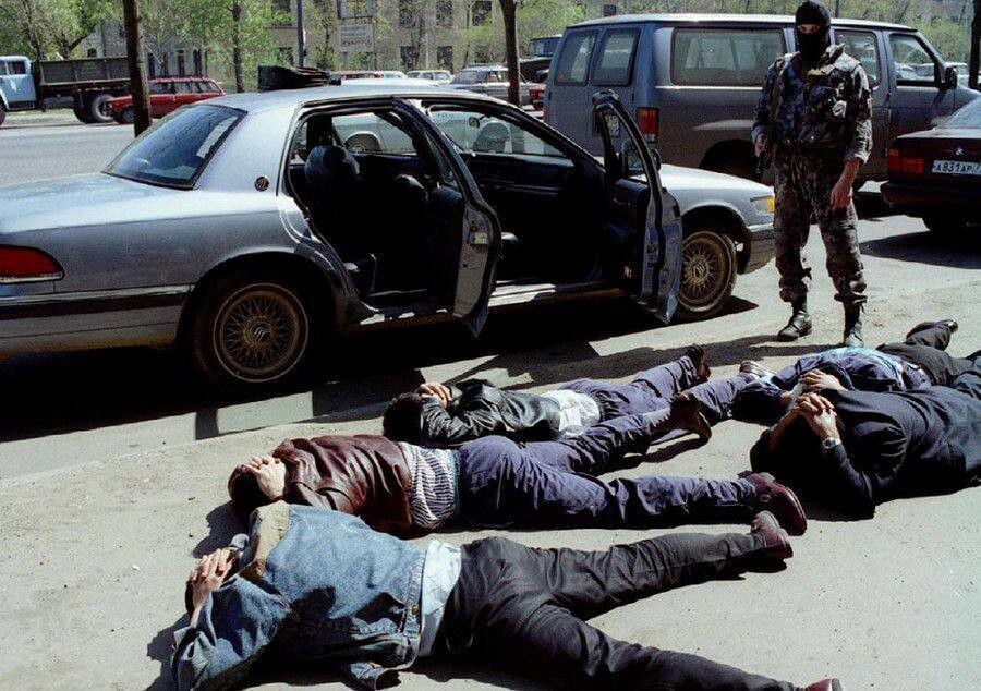 Задержание банды в Москве 13 мая 1994 года