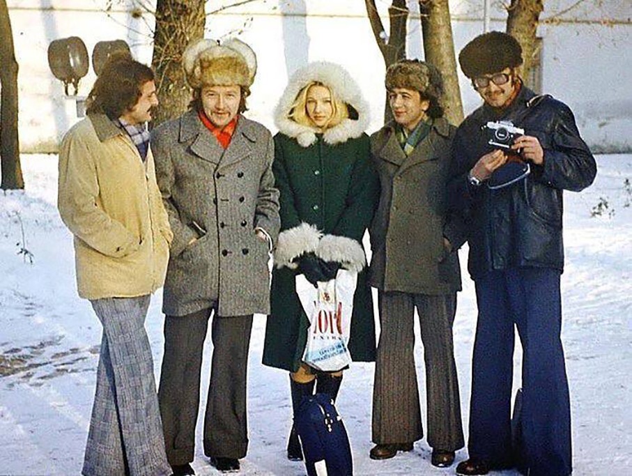 Образцовое фото, чтобы увидеть какой была мода 70-х годов в СССР