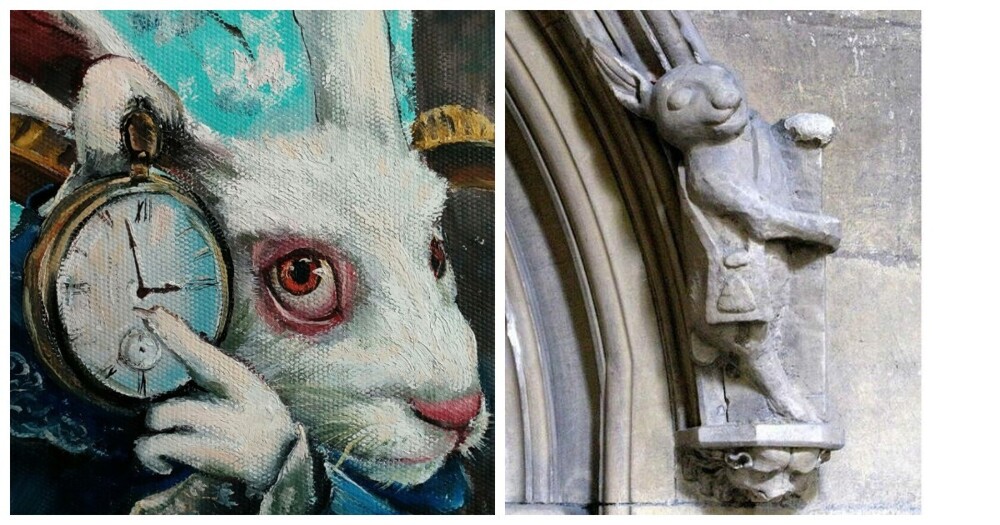 Белый кролик, Алиса и символизм