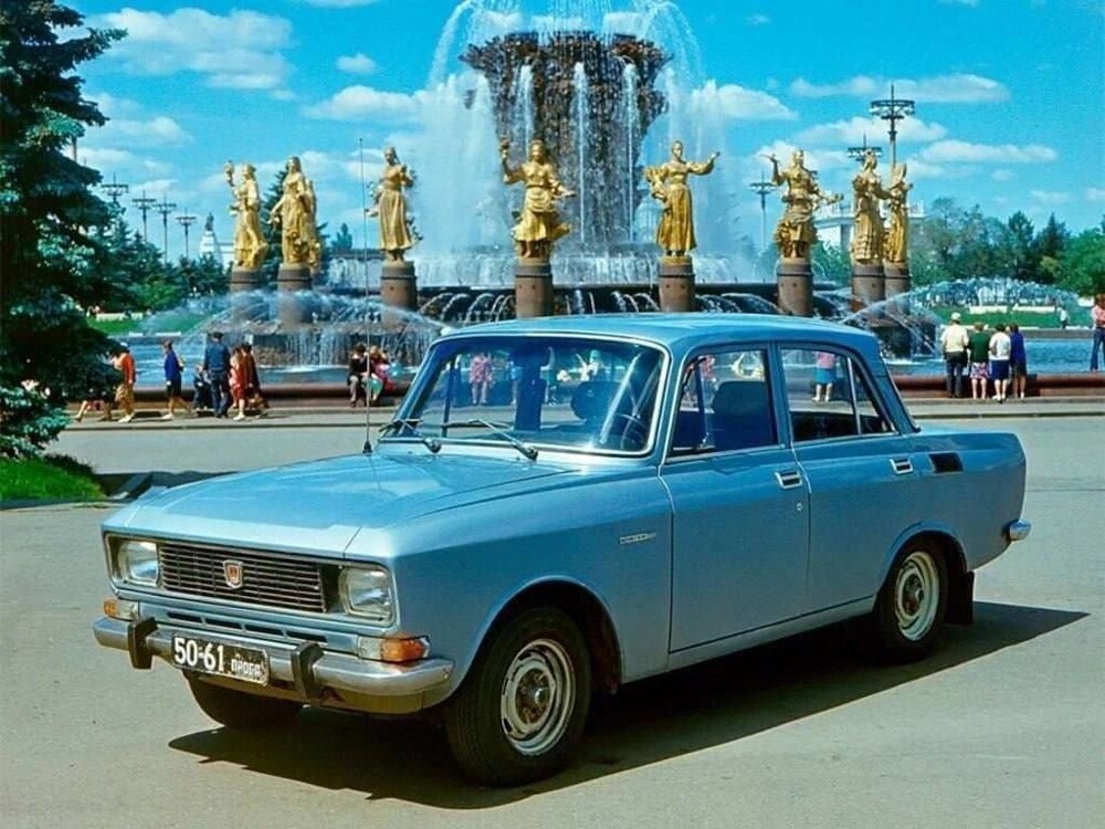 Москвич-2140 на ВДНХ, 1975 год