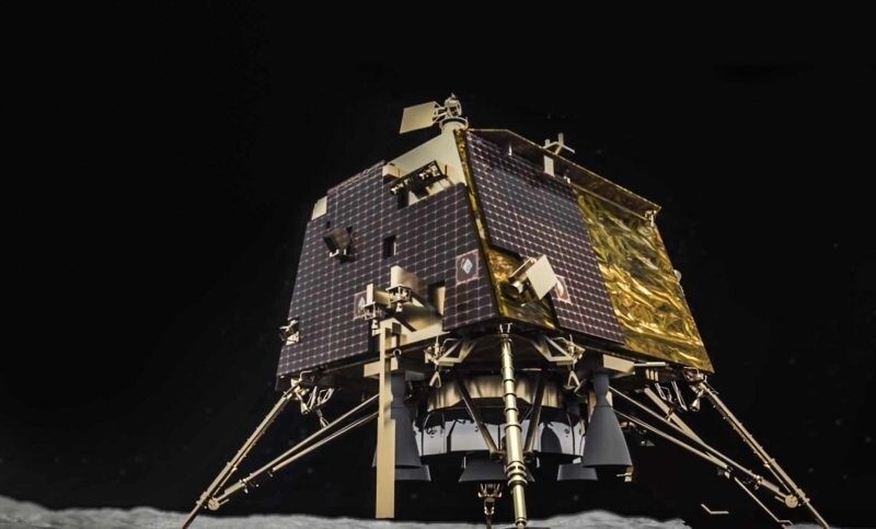Индийская станция "Чандраян-3" совершила успешную посадку на поверхность Луны