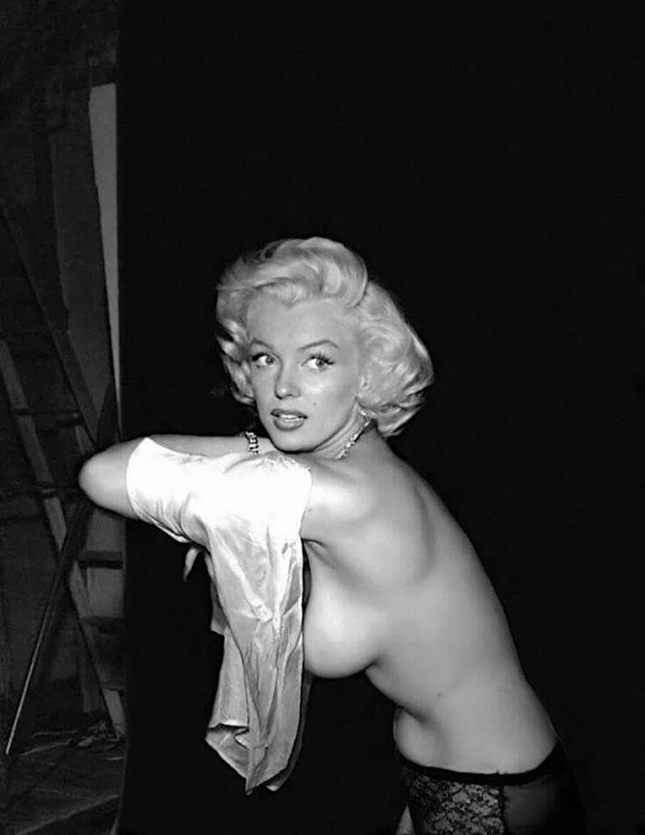 Мэрилин Монро между съёмками, 1952 год