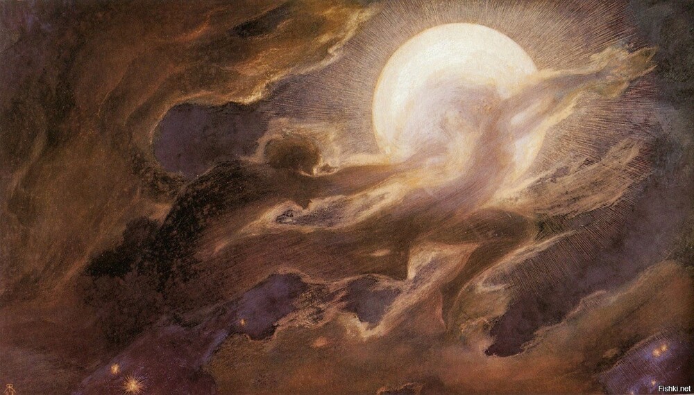 «Призрачные облака», 1897 — Джон Куидор (1868-1957)