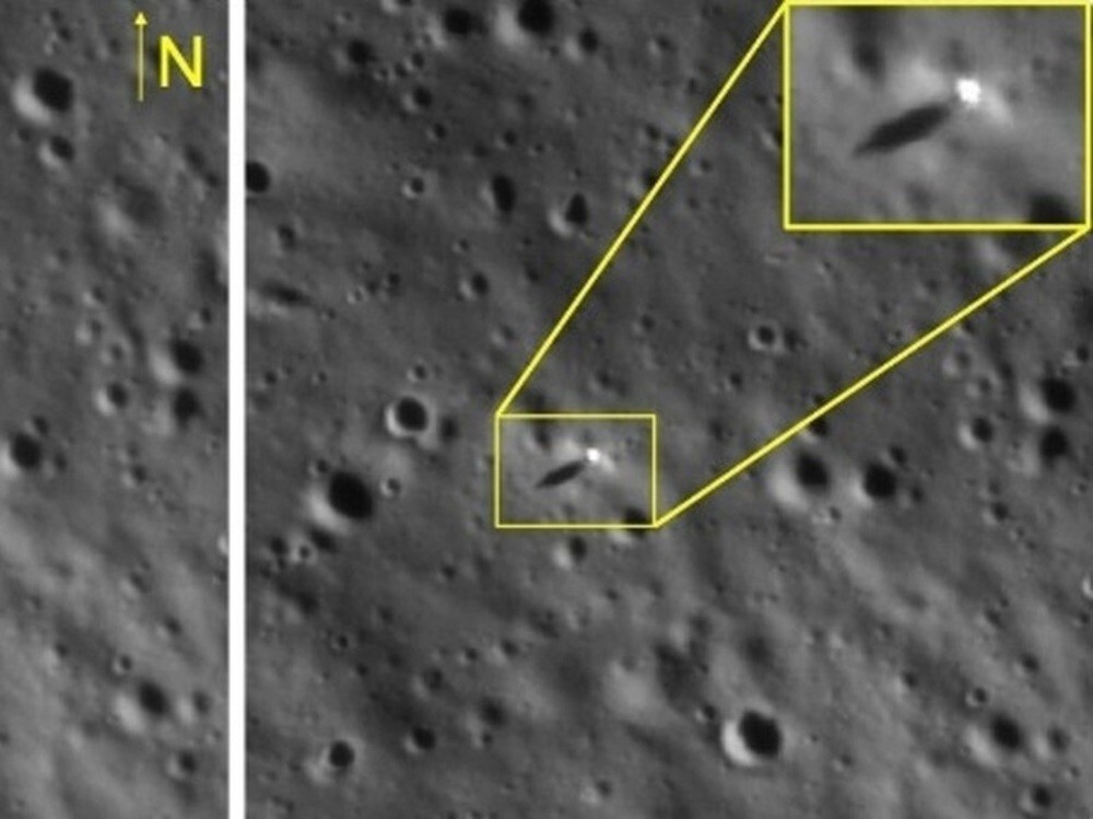 Космическое агентство Индии опубликовало и почти сразу удалило фото своей станции на Луне