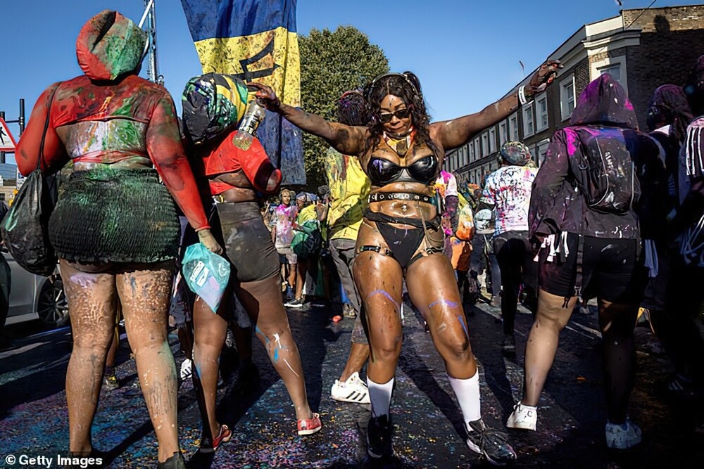В Лондоне прошёл двухдневный карнавал