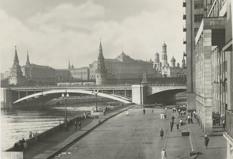 Софийская набережная. 1930-е.