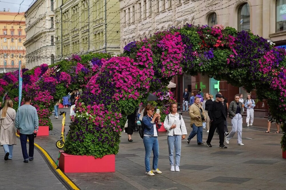Фестиваль «Цветочный джем» в Москве⁠⁠
