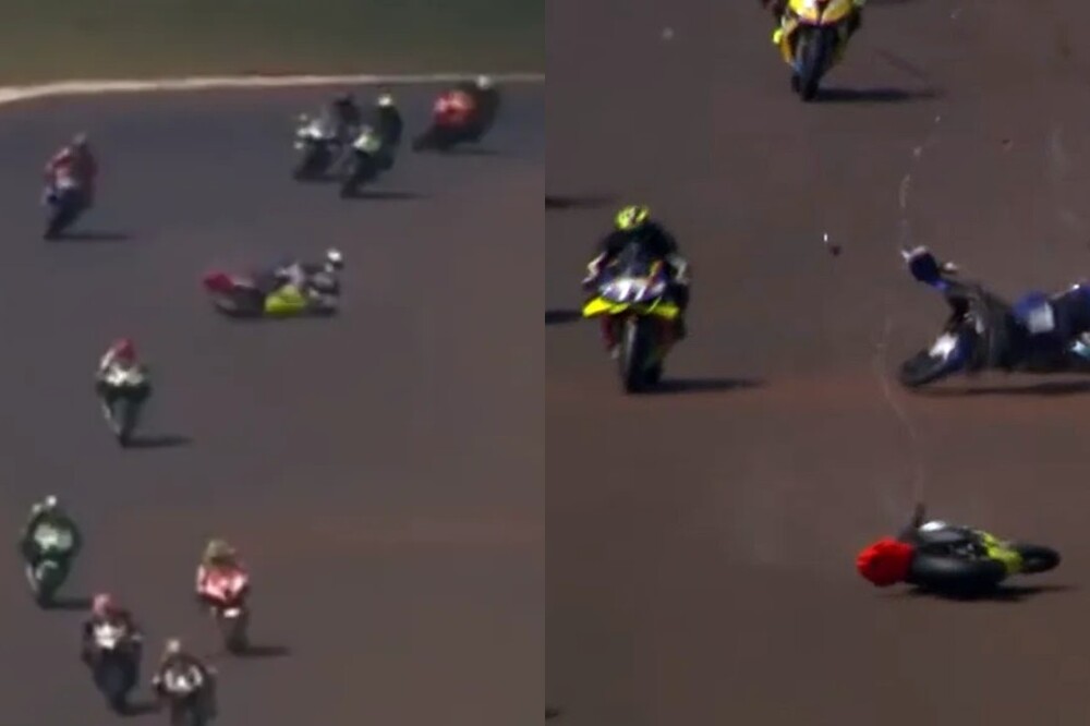 Два мотогонщика погибли при столкновении на чемпионате Бразилии