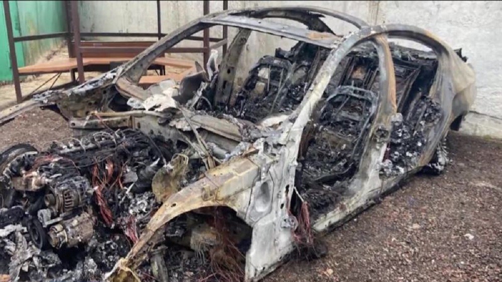 Житель Воронежа сжёг свой BMW ради страховки, но просчитался