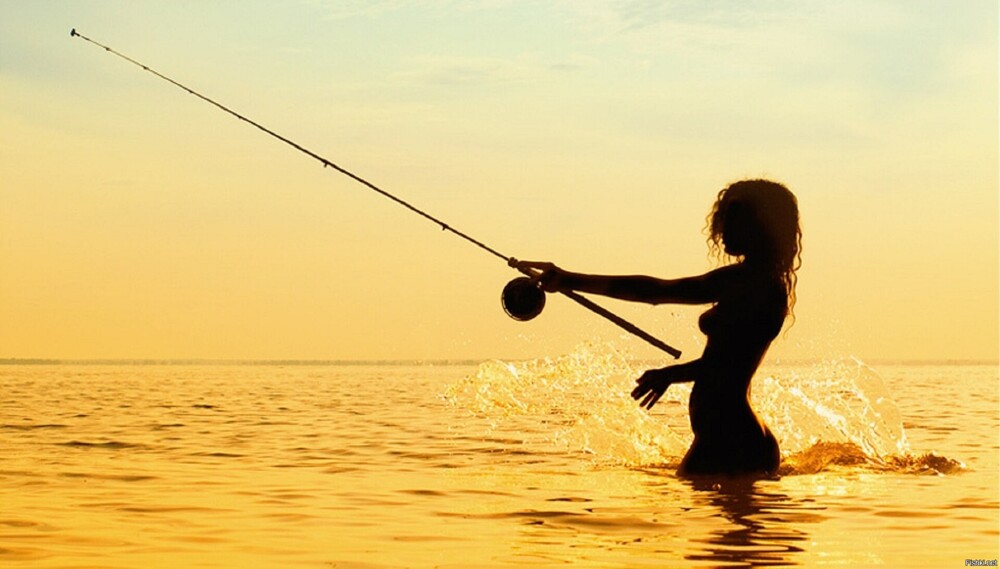 На рыбалке встречаются только доброжелательные и спокойные люди