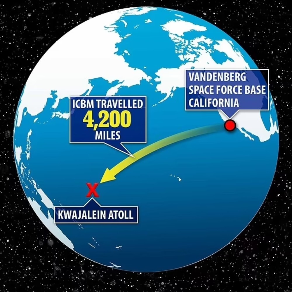 Пентагон опубликовал видео запуска межконтинентальной ракеты Minuteman III