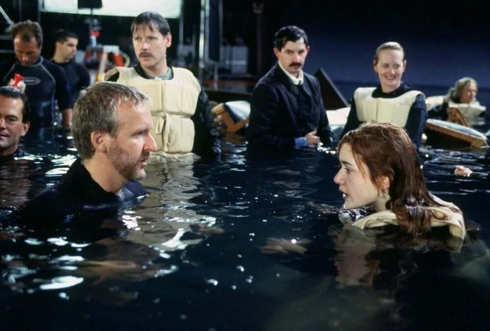 Как снимали фильм "Титаник": кадры со съемок и интересные факты о съемках