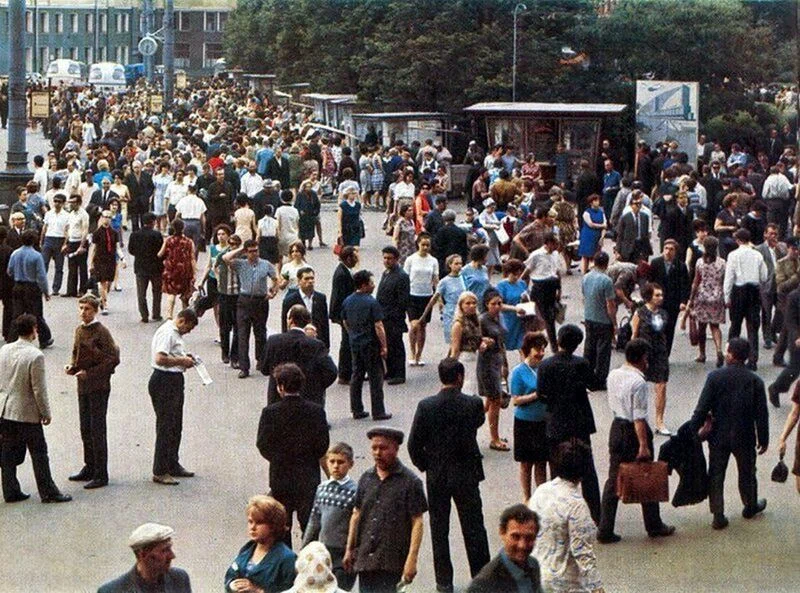 Люди в СССР, конец 1980-х годов
