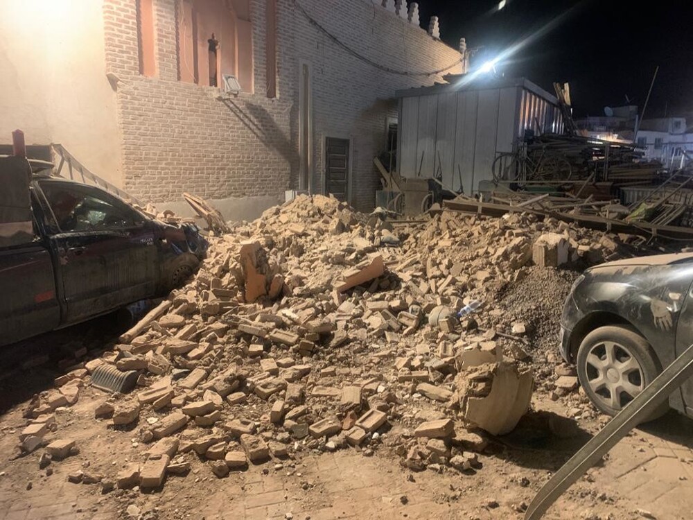 В Марокко произошло мощное землетрясение магнитудой 6.9