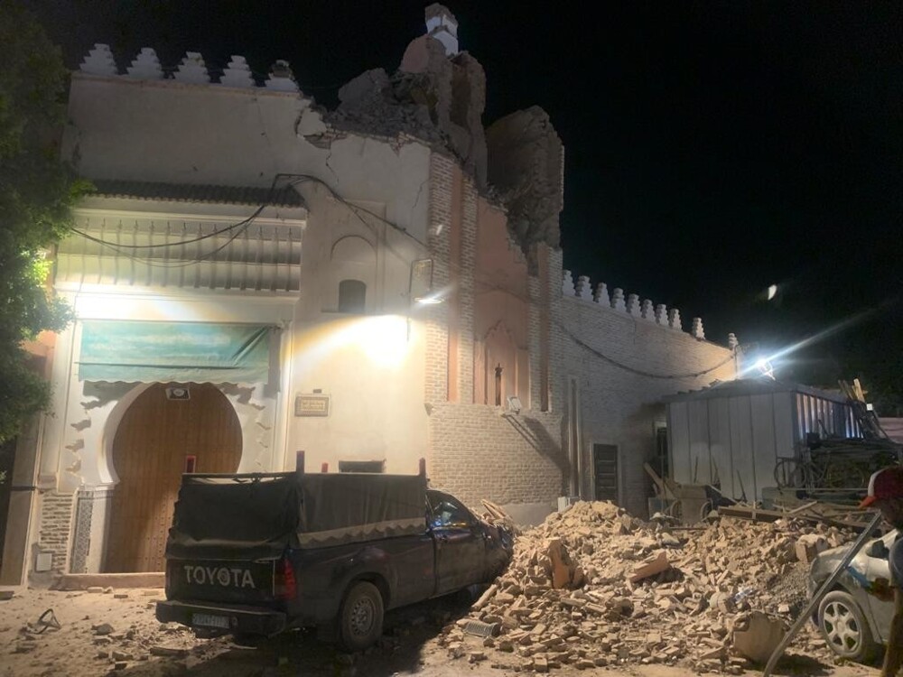 В Марокко произошло мощное землетрясение магнитудой 6.9