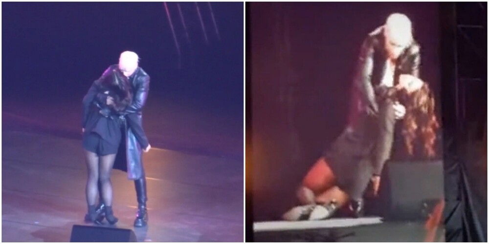 "Она живая?": на концерте SHAMANа девушка упала в обморок прямо на сцене