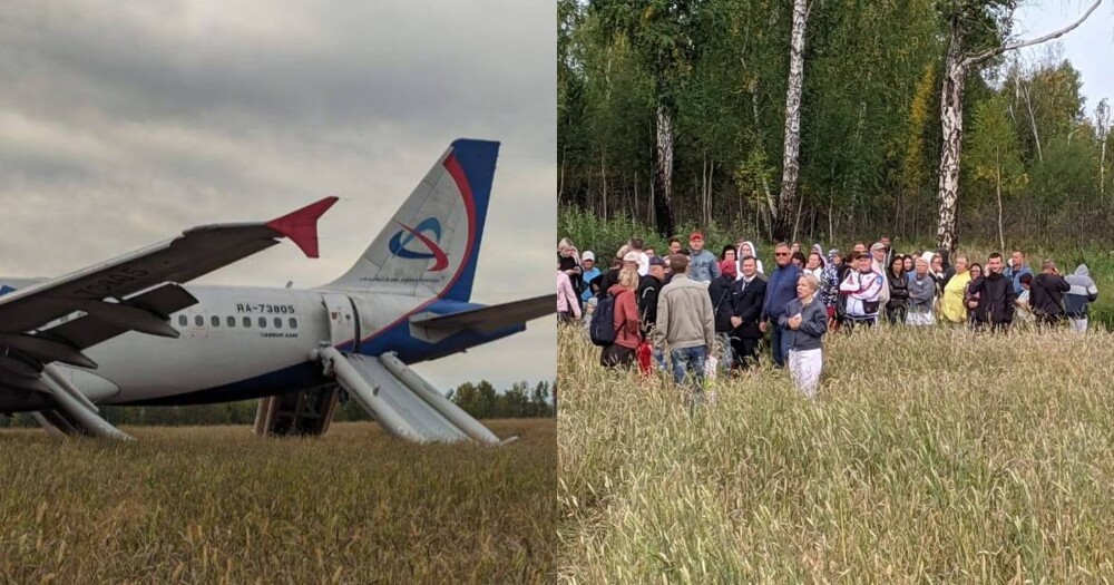 Пассажирский самолёт Сочи-Омск экстренно сел на грунт неподалёку от Новосибирска