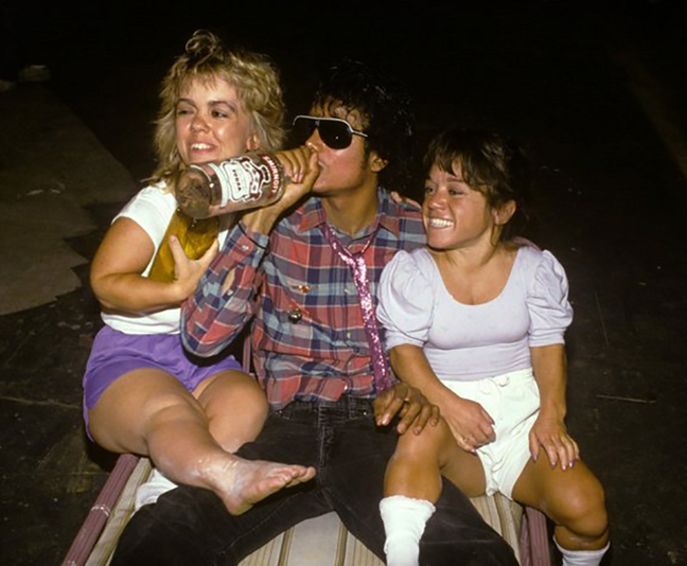 8. Майкл Джексон отдыхает в 80-е