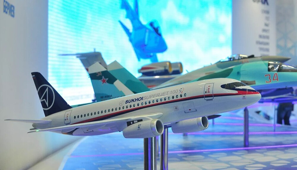 Комплектующие для самолета Superjet 100 изготовили в ОЭЗ "Технополис Москва"⁠⁠