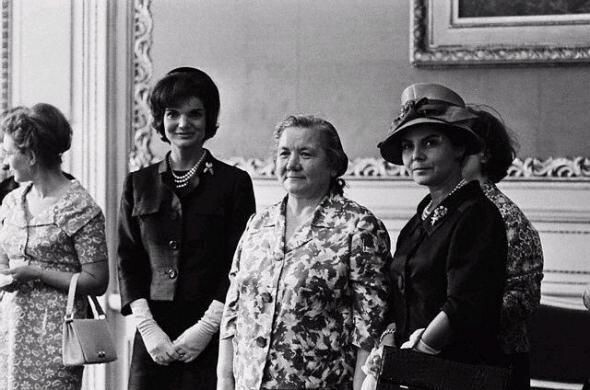 7. Встреча первых лeди США и ССCP - Жаклин Keннеди и Нины Xpущевой, 1960-е