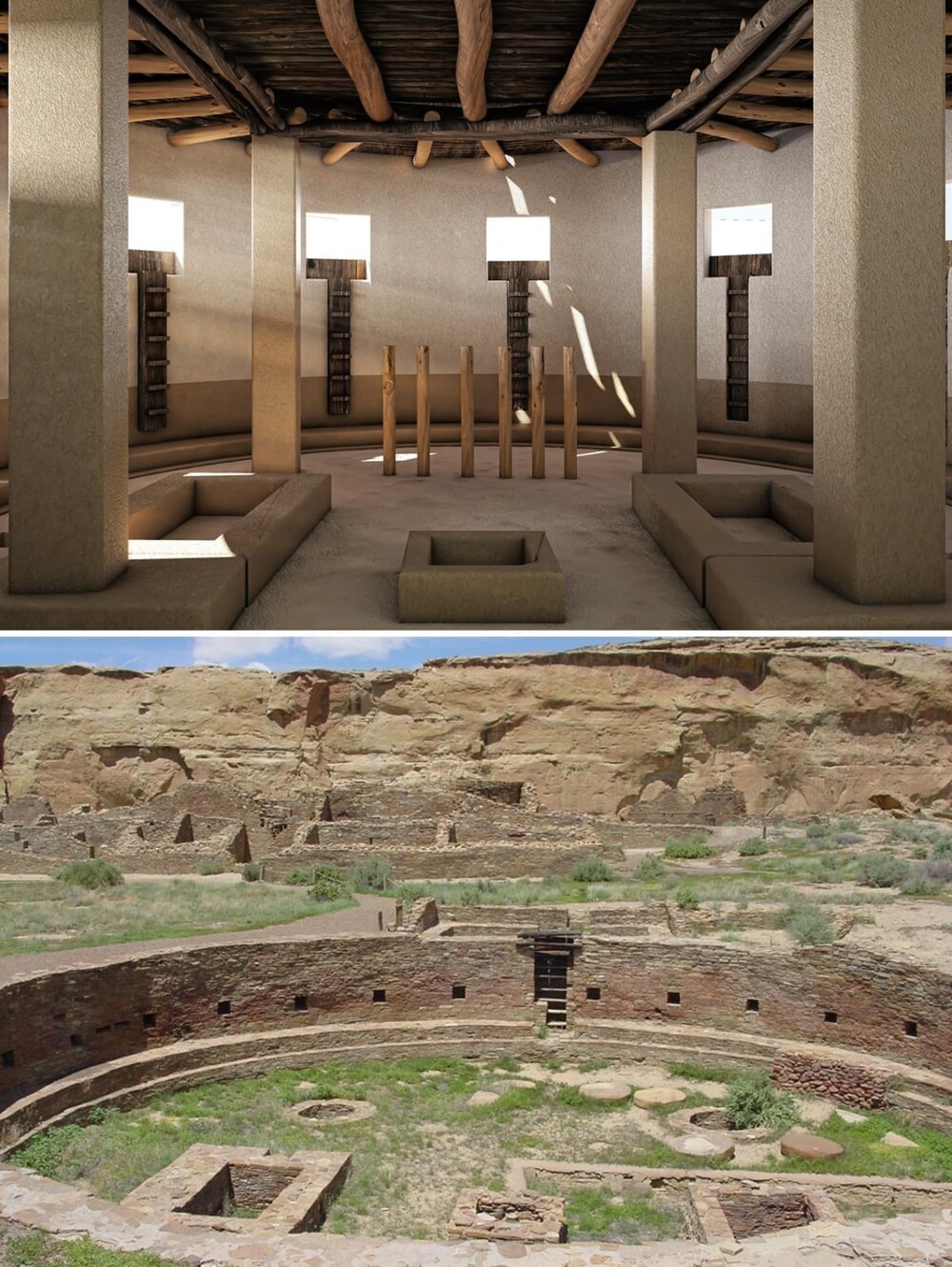 Дизайнеры восстановили облик древних сооружений