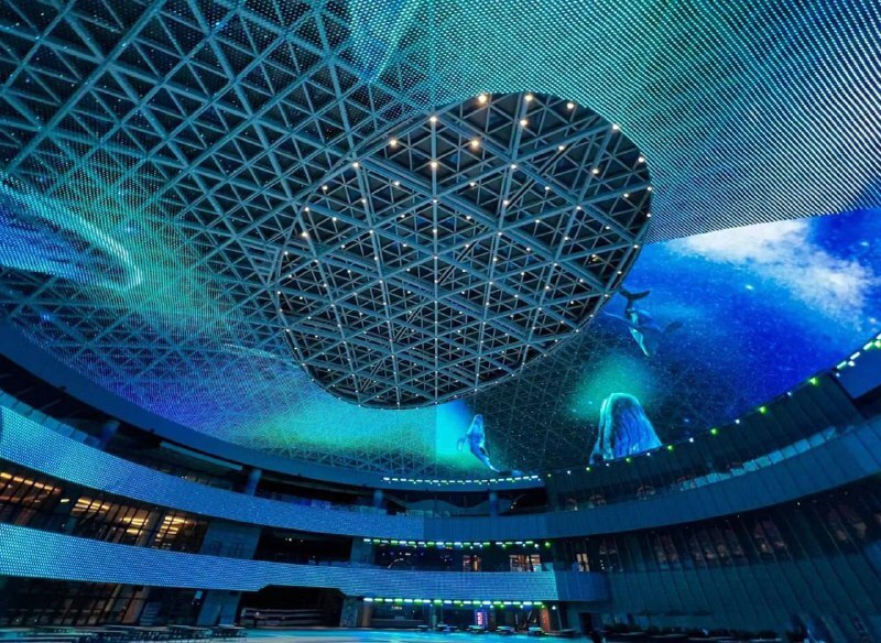 В Китае открылся музей в виде гигантского космического корабля
