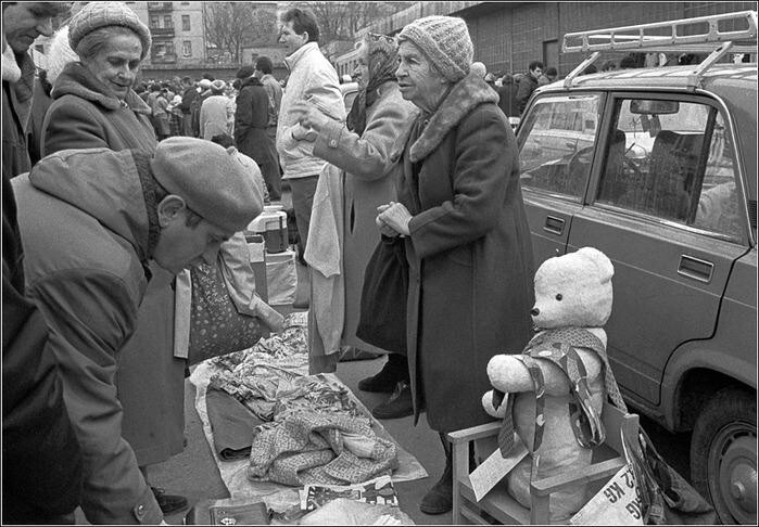 Уличная торговля, 1992 год.