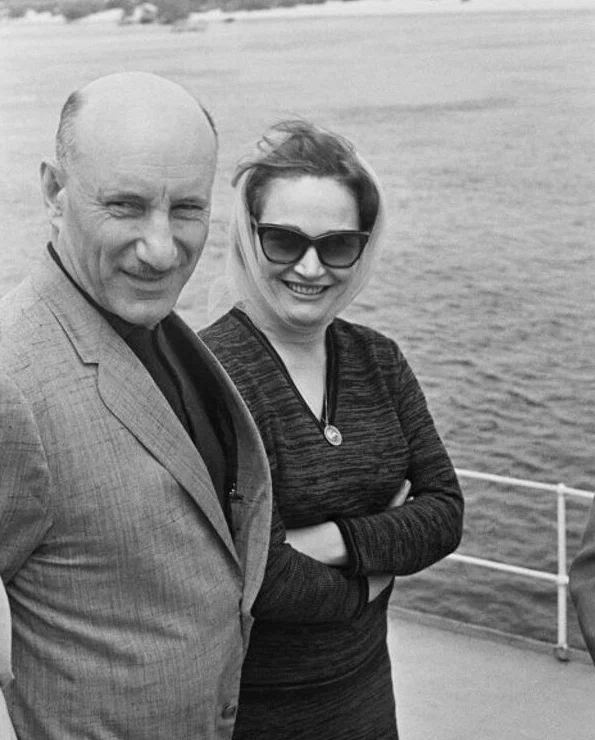 Сергей Герасимов и Людмила Хитяева, 1965 год