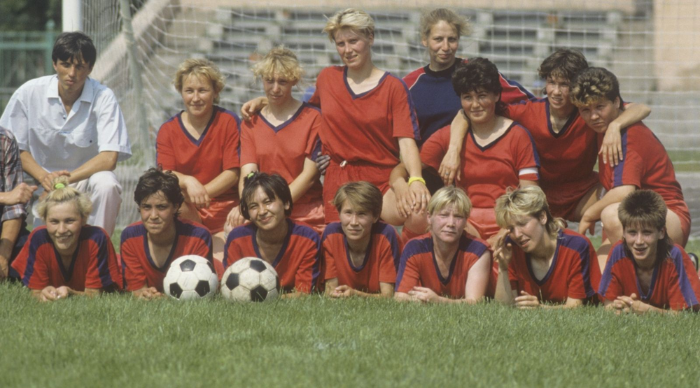 Женская футбольная команда "Спартак" Москва (1990)