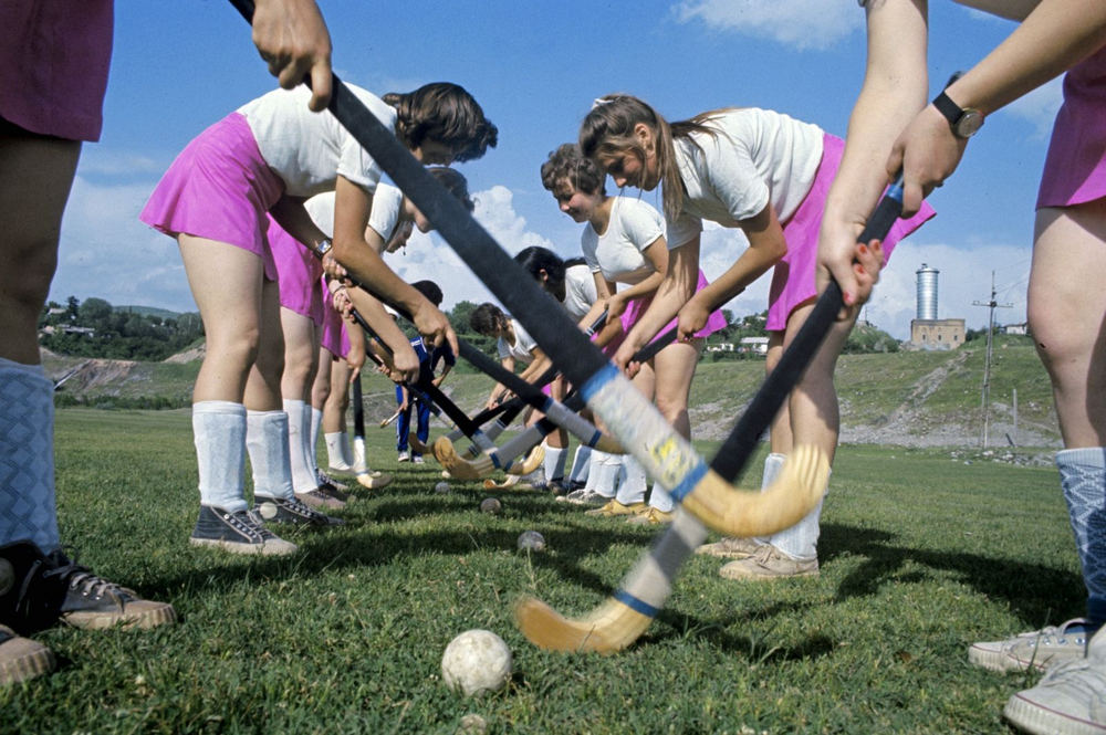 Женская команда "Согдиана" по хоккею на траве (1978)