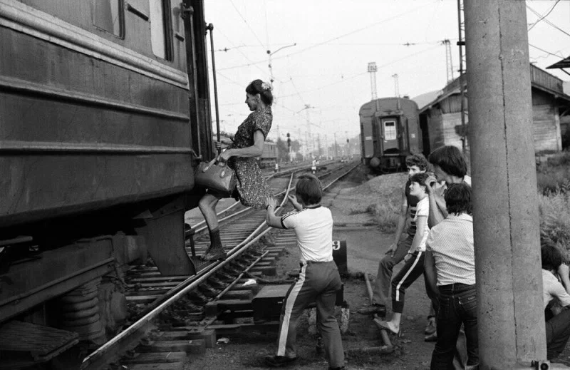 Пассажирка последнего вагона, 1983 год.