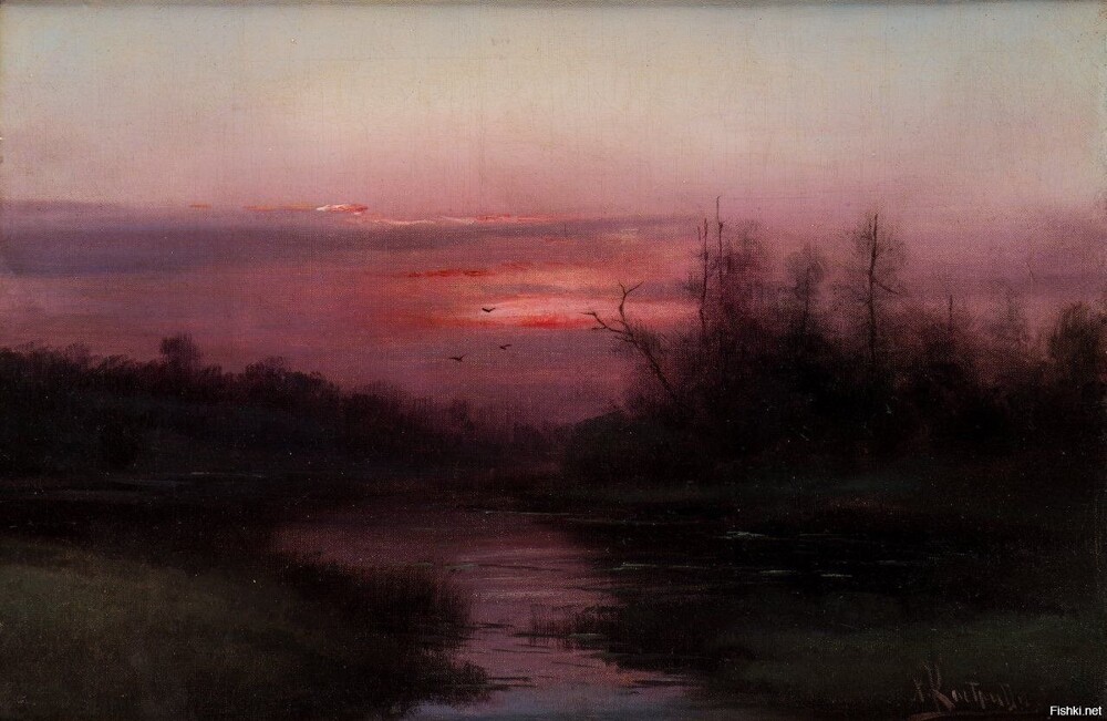 «Ранний вечер» — Харлампий Костанди (1868-1939)