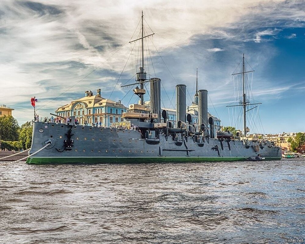 Крейсер "Аврора" - один из символов Петербурга и объект культурного наследия ...