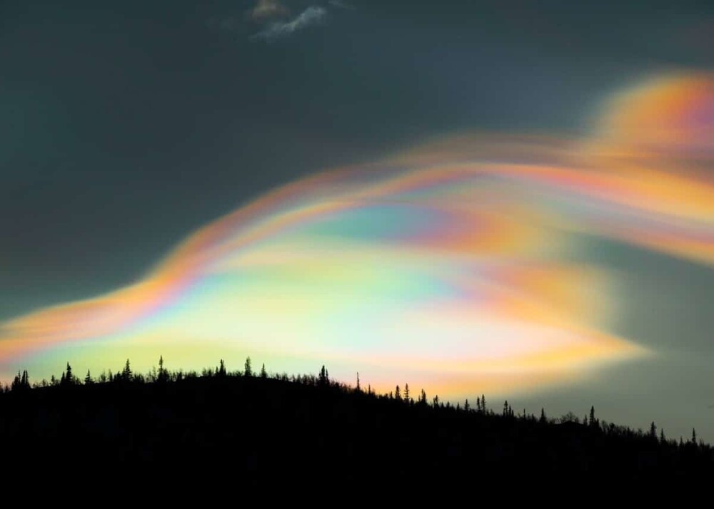 «Полярное стратосферное облако», Таня Энгбо Дайк-Мэдсен. Овре Свацум, Эспедален, южная Норвегия