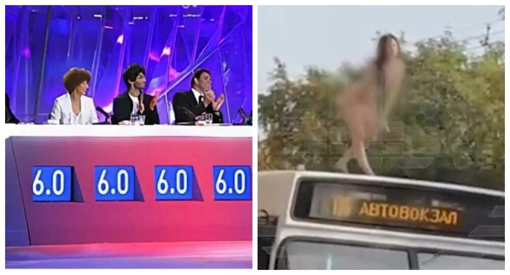 Голая жительница Кирова устроила гимнастику на крыше автобуса