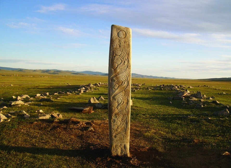 3. Памятники из "оленьего камня", Монголия