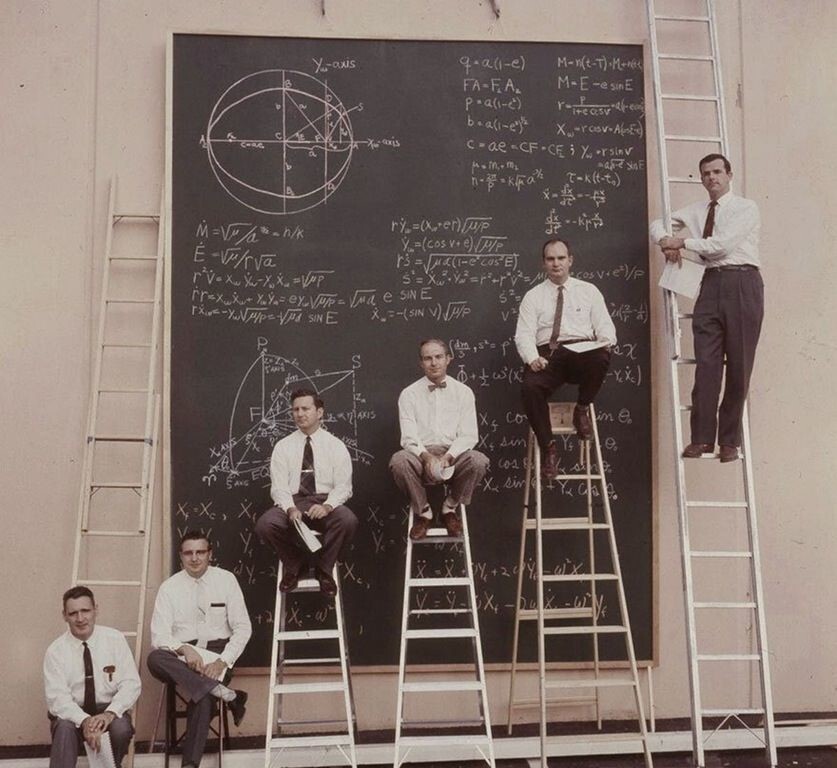 19. NASA до появления современных компьютеров. 1961