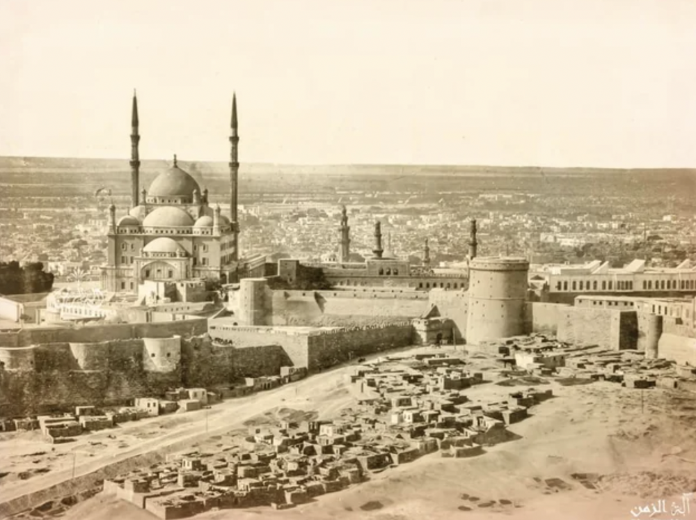 4. Каирская цитадель или крепость Саладина, Каир, 1870 год